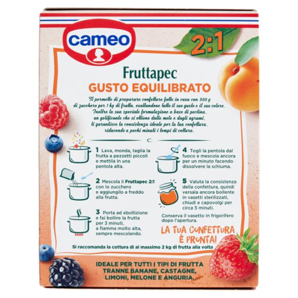 cameo Fruttapec 2:1 Gusto Equilibrato 3 x 25 g