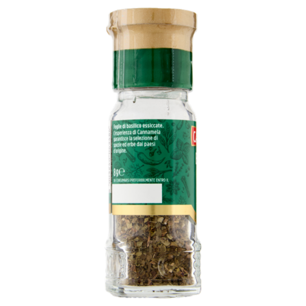 Cannamela Erbe Basilico Foglie 8 g