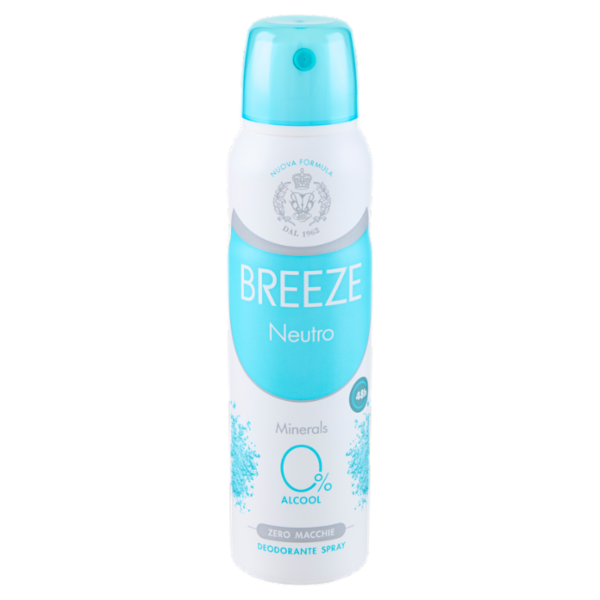 Breeze Neutro Minerals 0% Alcool Deodorante Spray 150 mL