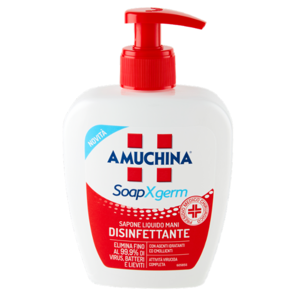 Amuchina SoapXgerm Sapone Liquido Mani Disinfettante 250 ml
