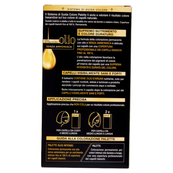 Palette oleo intense Castano Chiaro Cenere 5-54