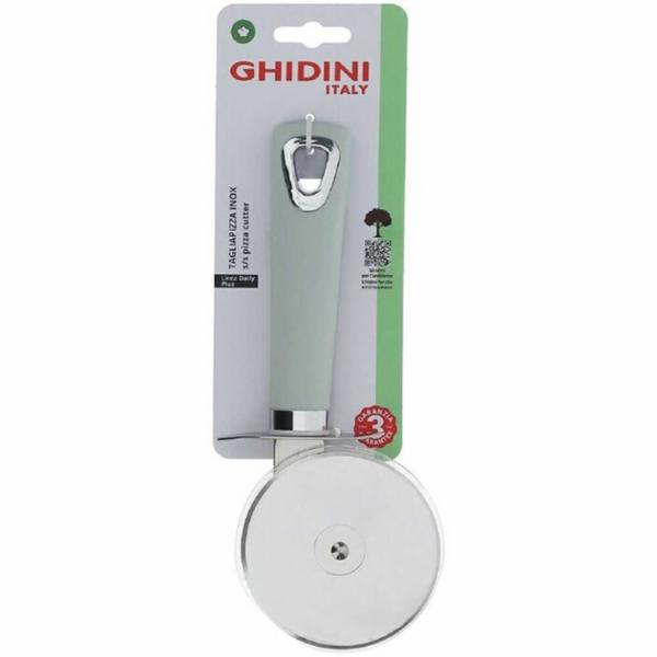 Ghidini Tagliapizza Piccolo Manico Verde Acqua