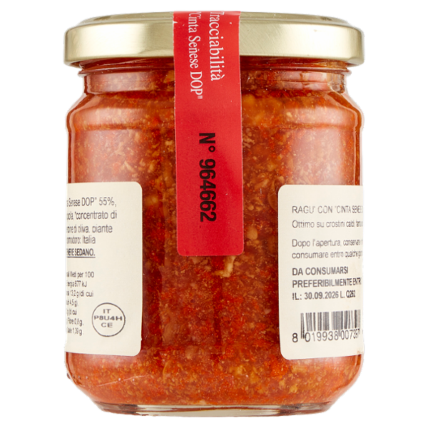 RAGU' CON CINTA SENESE DOP 180gr