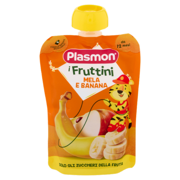 Plasmon i Fruttini Mela e Banana 130 g