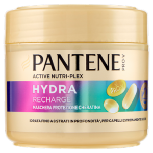 Pantene Pro-V Hydra Recharge Maschera Protezione Cheratina Active Nutri-Plex 300 Ml
