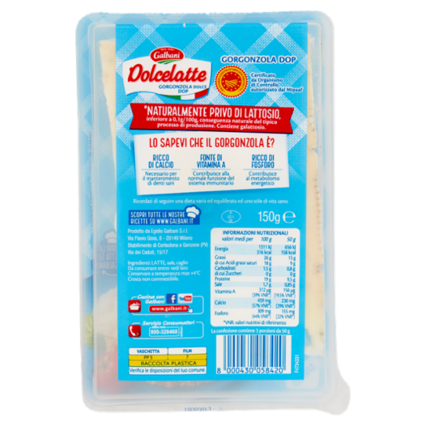 Galbani Dolcelatte Gorgonzola Dolce DOP 150 g