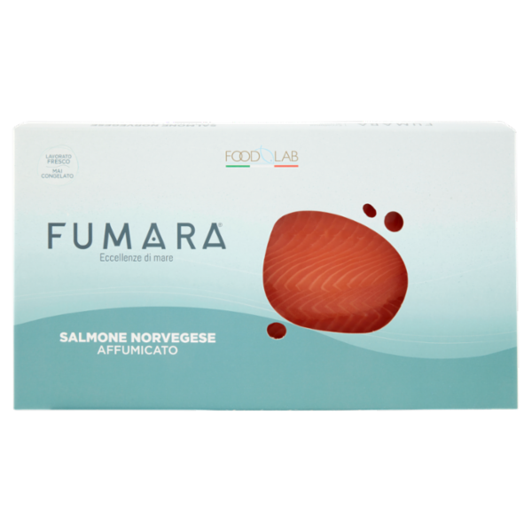 Fumara Salmone Norvegese Affumicato Fetta lunga 300 g