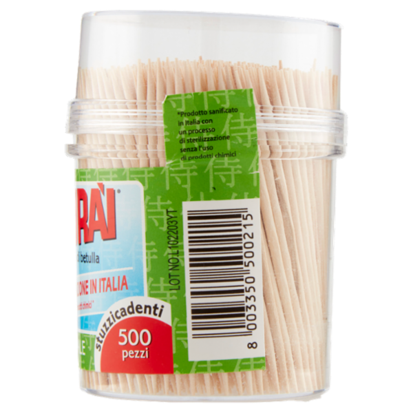 Samurài l'Originale stuzzicadenti 500 pz