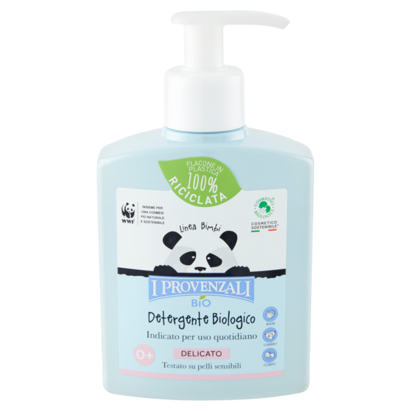 I Provenzali Bio Linea Bimbi Detergente Biologico Delicato 0+ 200 ml