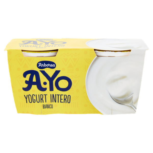 Arborea A-Yo Yogurt Intero Bianco 2 x 125 g