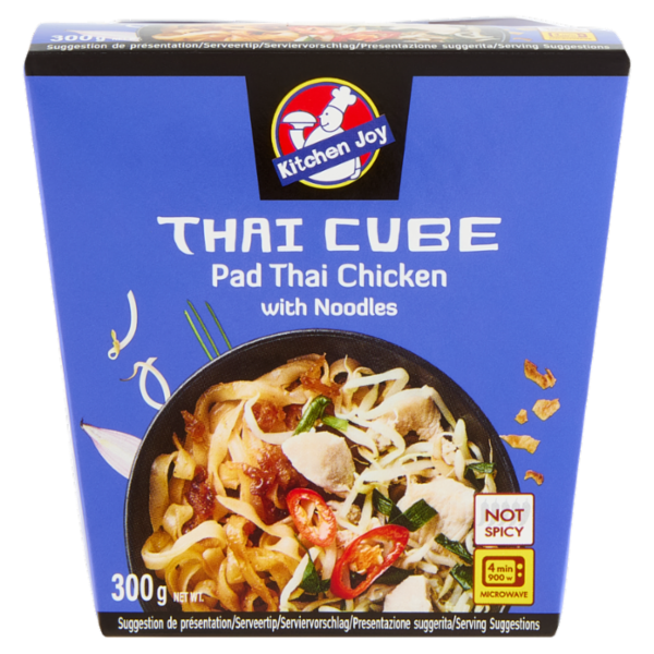 Kitchen Joy Thai Cube Pad Thai Chicken with Noodles 300 g