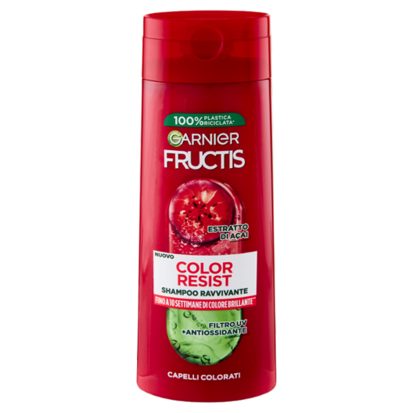 Garnier Fructis Shampoo Color Resist, shampoo ravvivante per capelli colorati 250 ml