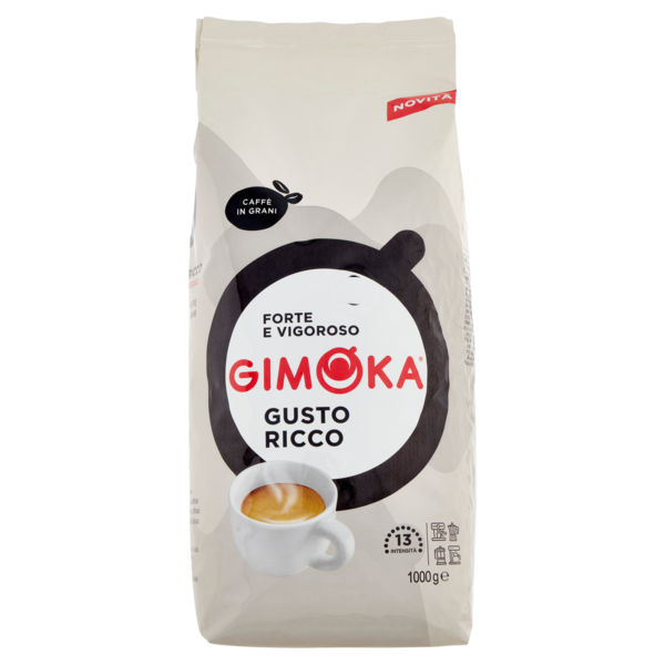 Gimoka Gusto Ricco Caffè in Grani 1000 g