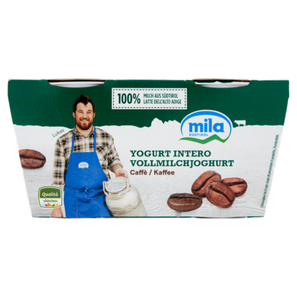 mila Yogurt Intero Caffè 2 x 125 g