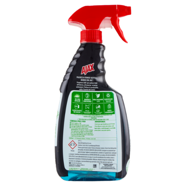 Ajax detersivo Spray 360° WC Power 600 ml