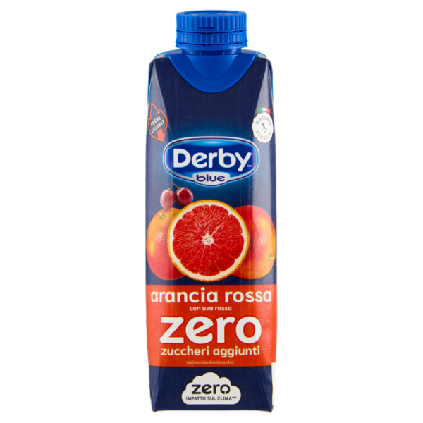 Derby blue zero arancia rossa 300 ml