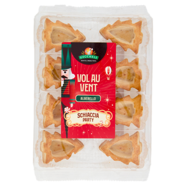 Gecchele Schiaccia Party Vol au Vent Alberello 68 g