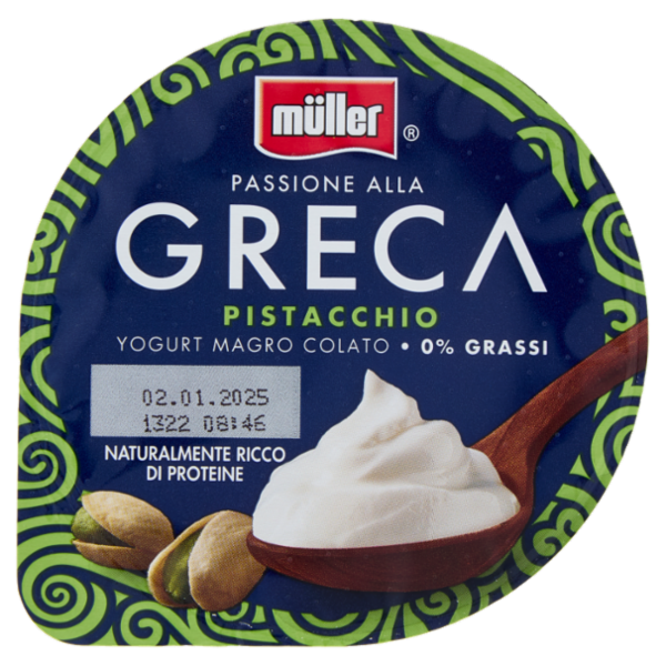 müller Passione alla Greca Pistacchio Yogurt Magro Colato 150 g