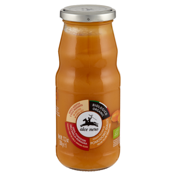 alce nero Passata Vellutata di Pomodoro Giallo 350 g