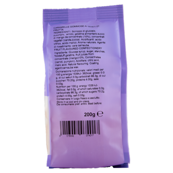 SilaGum le Chicche Mango Frizz 200 g