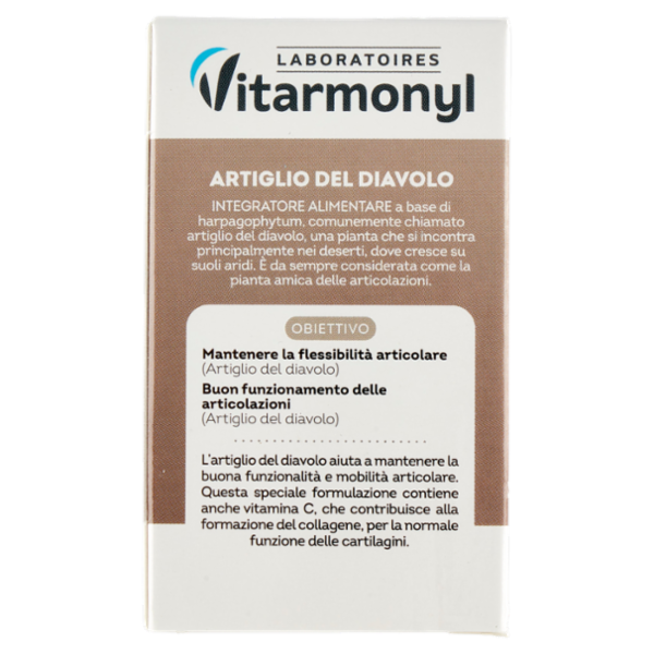 Laboratoires Vitarmonyl Artiglio del Diavolo Articolazioni 50 capsule 16,65 g