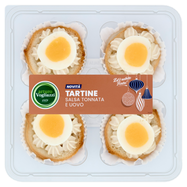 arturo Vogliazzi Tartine Salsa Tonnata e Uovo 160 g
