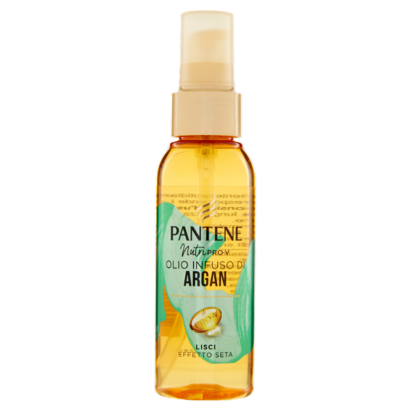Pantene Nutri Pro-V Olio Infuso di Argan Lisci Effetto Seta 100 ml