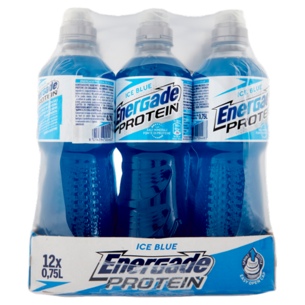 Energade Protein Ice Blue P&P 12 x 0,75 L