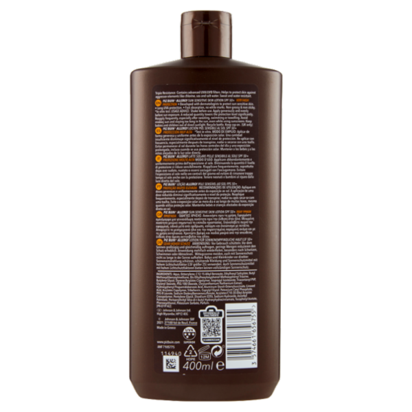 Piz Buin Allergy Sun Sensitive Skin Lotion 50+ SPF Alta 400 ml