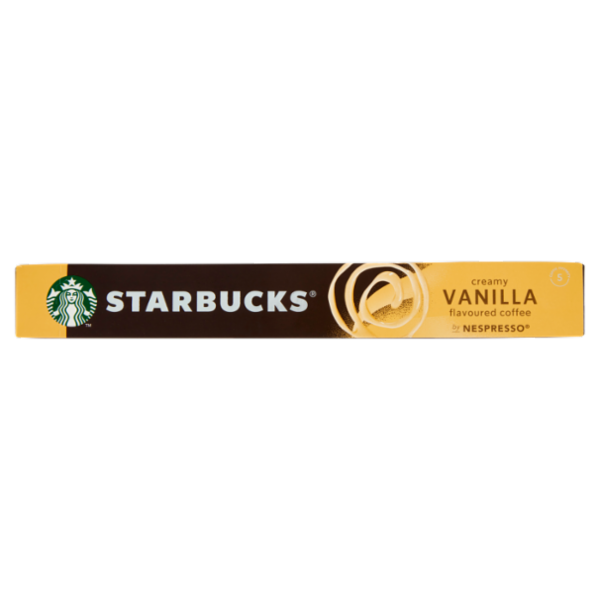 STARBUCKS Vanilla Flavoured by Nespresso Caffè aromatizzato alla Vaniglia 10 capsule 51 g