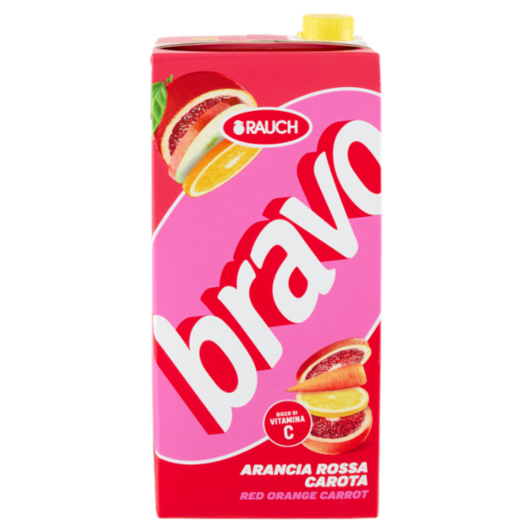 Rauch bravo Arancia Rossa Carota 2 L