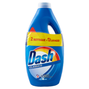 Dash Detersivo Lavatrice Liquido Per Bucato Classico 2x30=60 Lavaggi 2 x 1500 Ml