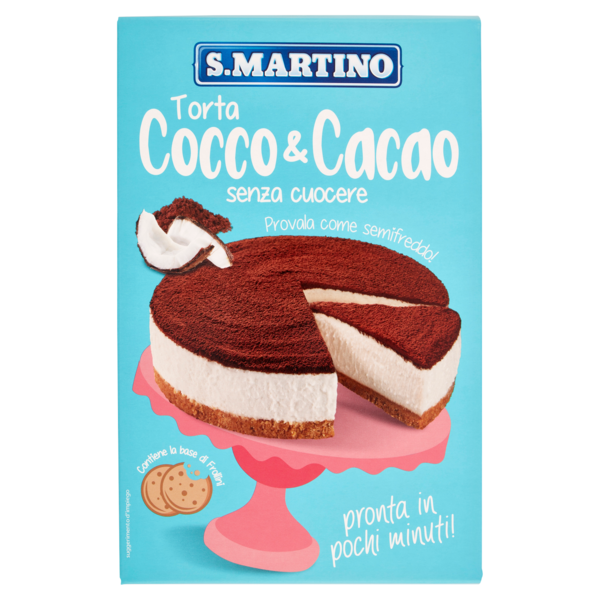 S.Martino gustati la vita! Preparato per Torta al Cocco con Cacao 285 g