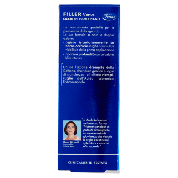 Venus Filler Venus Occhi in Primo Piano 15 mL