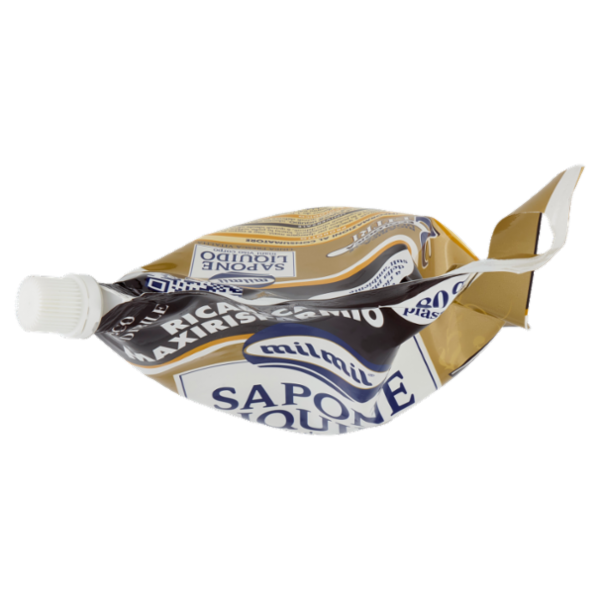 milmil Sapone Liquido Argan & Miele Ricarica Universale Ecologica 2 Litri