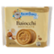 Mulino Bianco Baiocchi Snack Biscotti Farciti con Crema Nocciole e Latte Nocciole 100% Italiane 168g