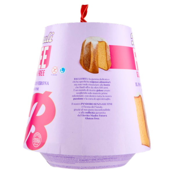 Bauli Free Gluten Free il Pandoro di Verona Senza Glutine 500 g