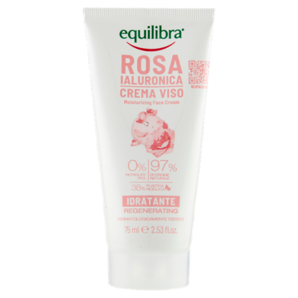 equilibra Rosa Ialuronica Crema Viso Idratante 75 ml
