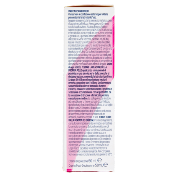 Veet Pure Kit Completo Depilazione Viso, Crema Depilatoria e Crema Post Epilazione, 2x 50 ml