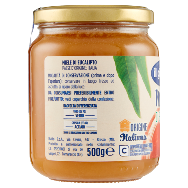 IL GIGANTE Miele di Eucalipto 500 g