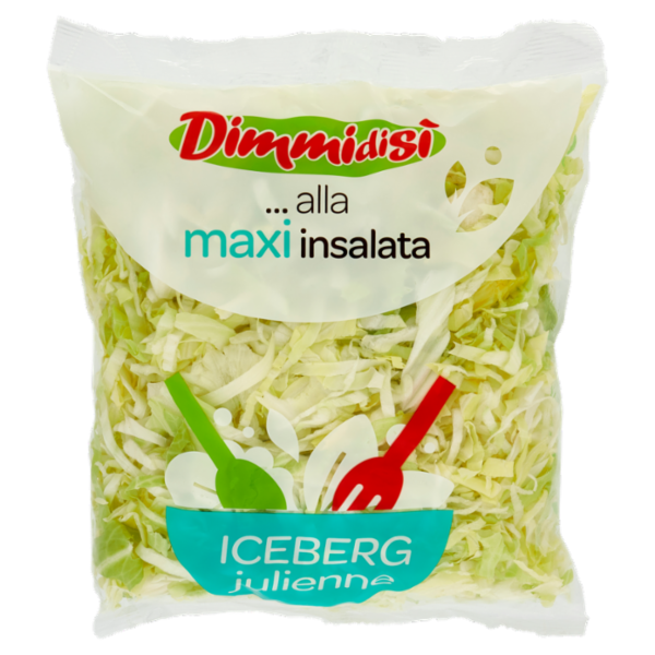DimmidiSì ... alla maxi insalata Iceberg julienne 500 g