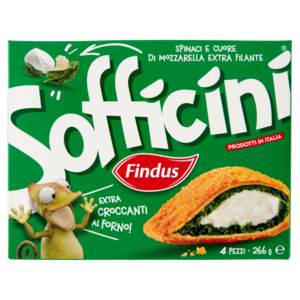 Sofficini Findus 4 Sofficini Spinaci Più Mozzarella 266 g