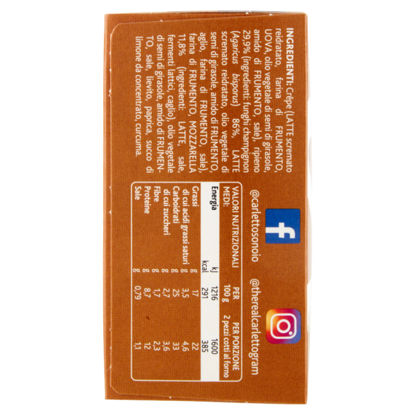 Sofficini Findus 4 Sofficini Funghi Più Mozzarella 266 g