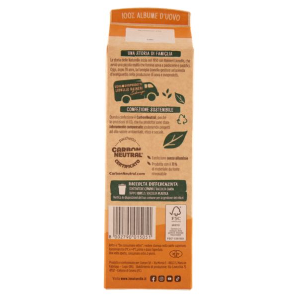 le Naturelle Albume d'Uovo Pastorizzato 1000 g