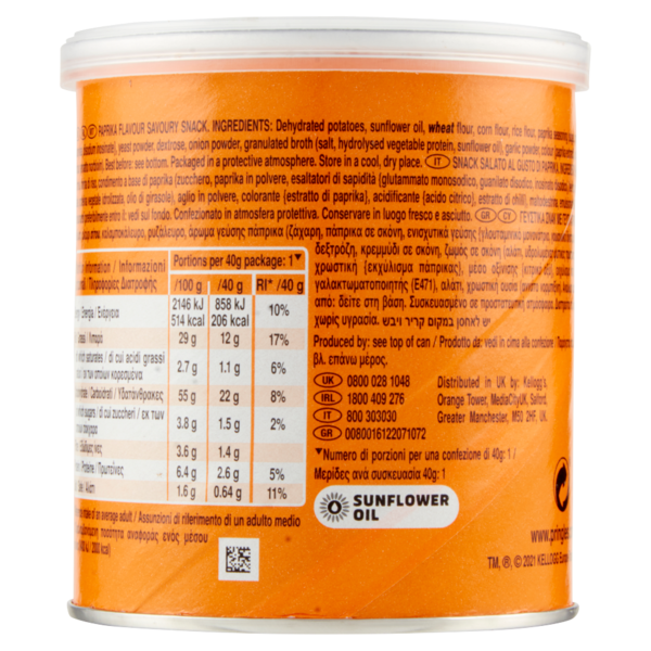 Pringles Paprika 40 g