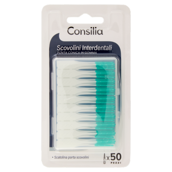 Consilia Scovolini Interdentali Punta Conica 50 pezzi