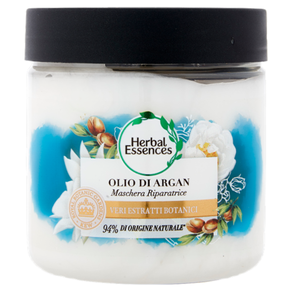 Herbal Essences Maschera Capelli Riparatrice con Olio di Argan 250 ml