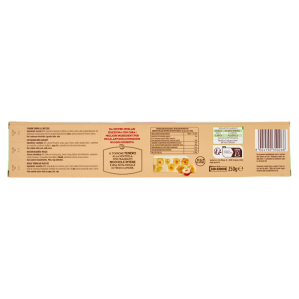 Sperlari il Torrone Tenero alla Nocciola 250 g