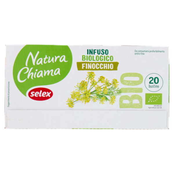 Selex Natura Chiama Infuso di Finocchio Biologico 20 Filtri 40 g