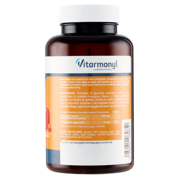 Laboratoires Vitarmonyl Gummies Vitamina C Naturale 30 Gummies 90 g